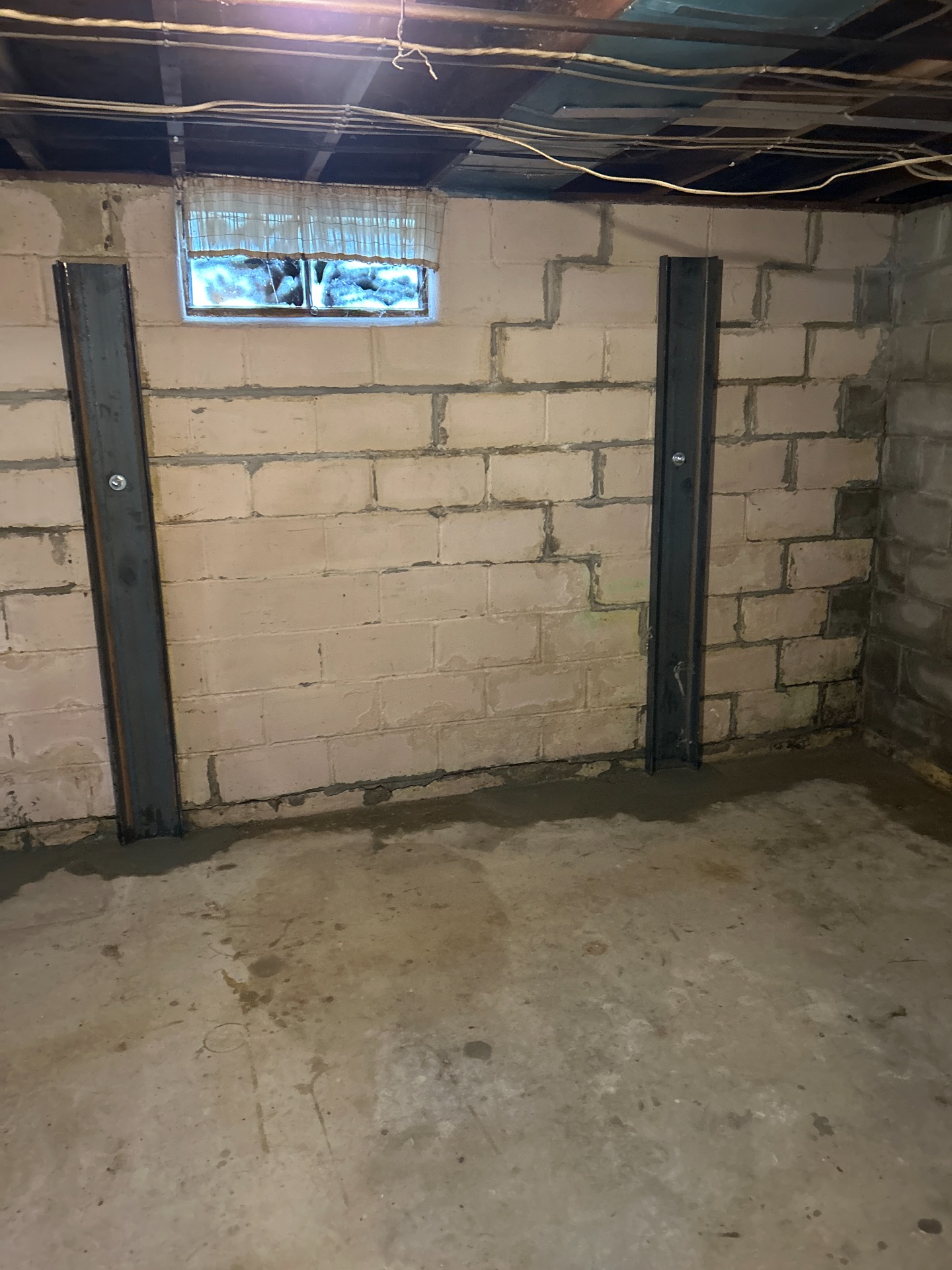 Foundation Wall Bracing project in Independence, MO