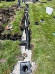 French Drains & Drainage project in Urbandale, IA