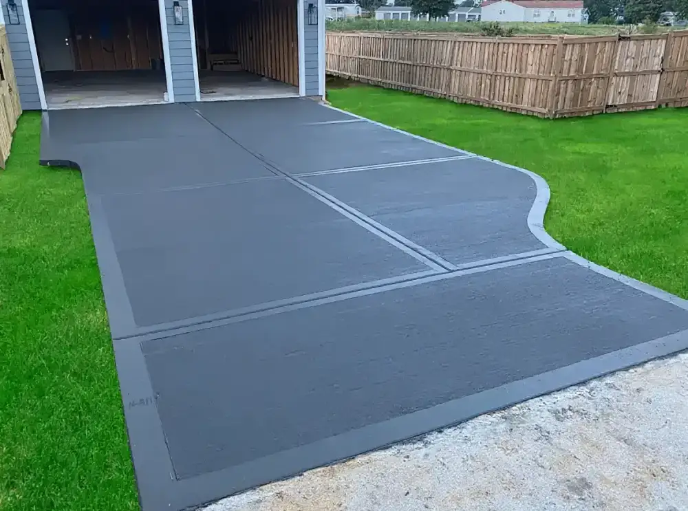Driveways in Waukee, Iowa — Base prep on Dallas County clay