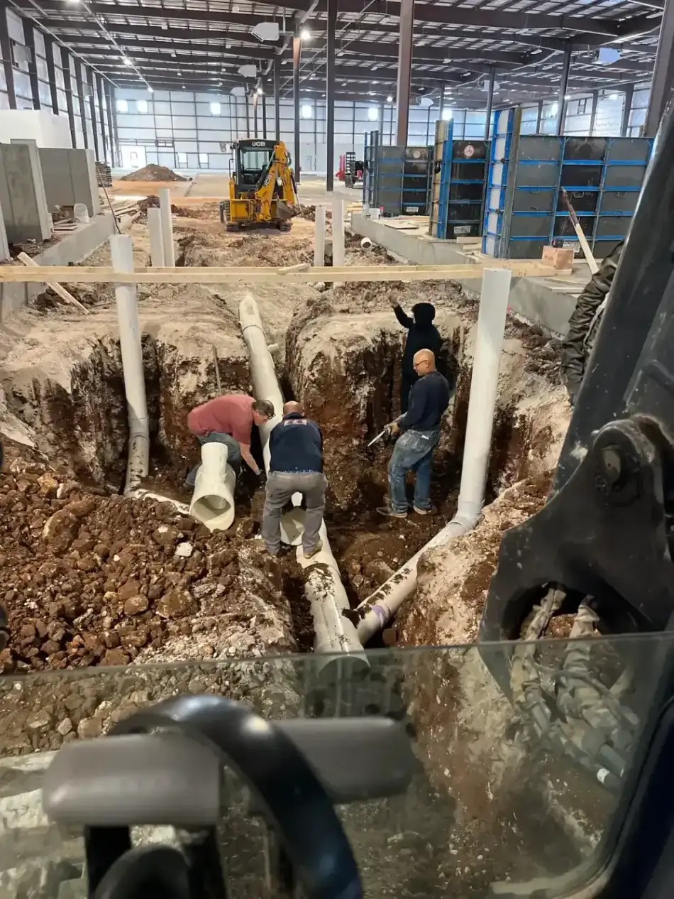 Warehouse concrete floor by JLB in Altoona, Iowa