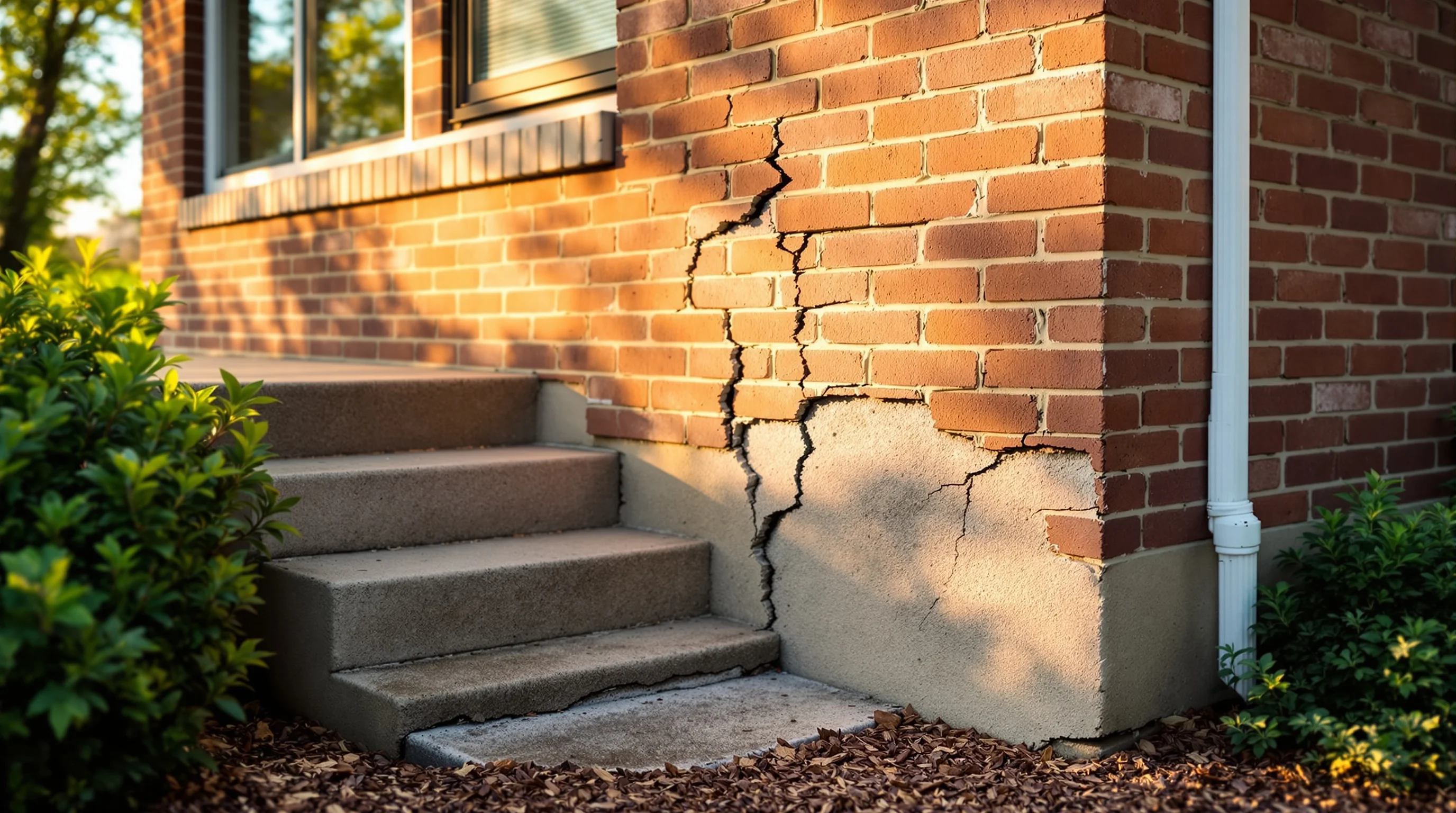 Kansas City home undergoing foundation repair on expansive Wymore-Ladoga clay soil